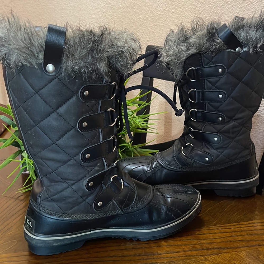 BEAUTIFUL SOREL JOAN of ARTIC BOOTS🖤🖤 - Picture 6 of 9